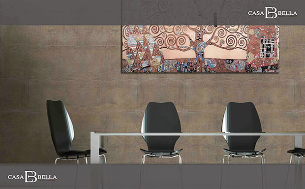 萨铂艺术涂料打造惊艳而醇厚的办公空间